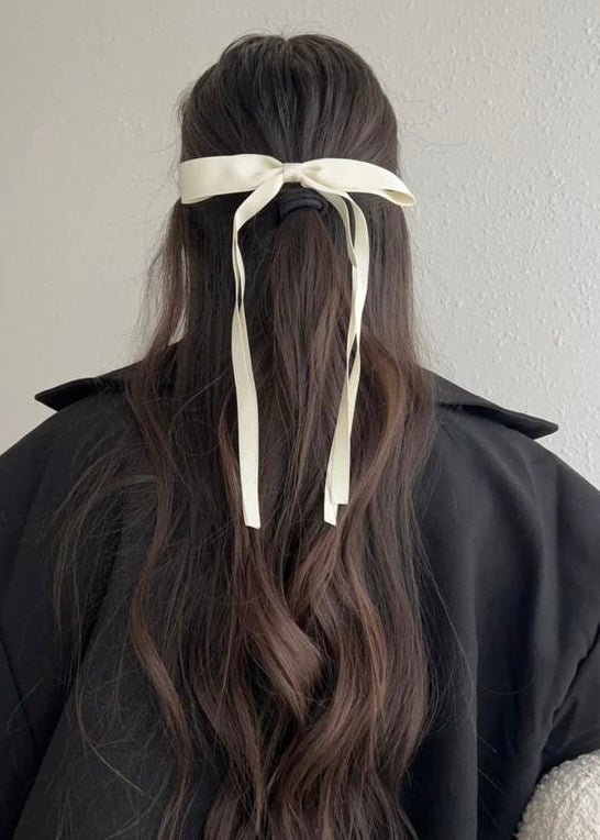 Stacie Silk Bow Hair Clip