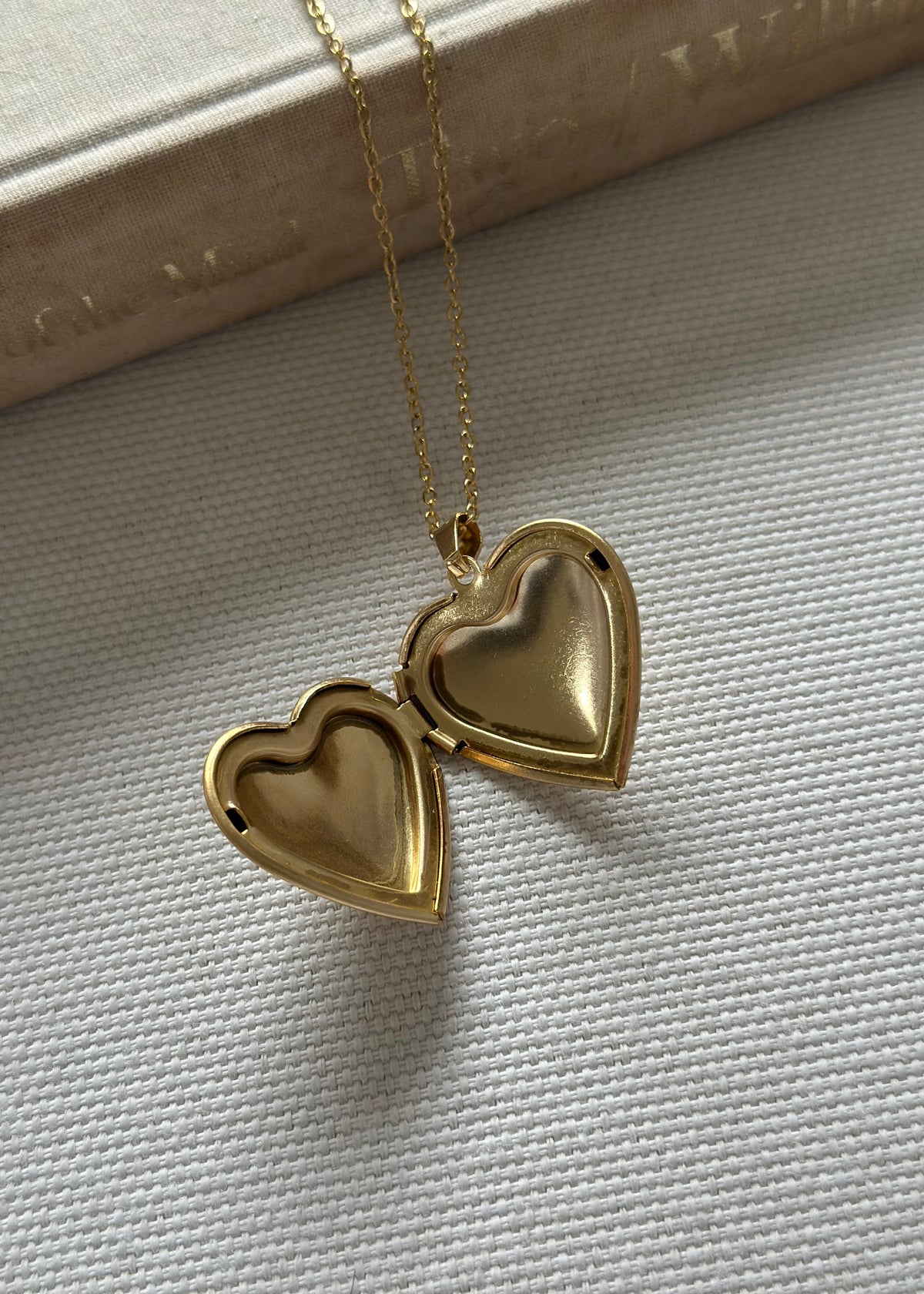 Lulu Heart Locket Necklace