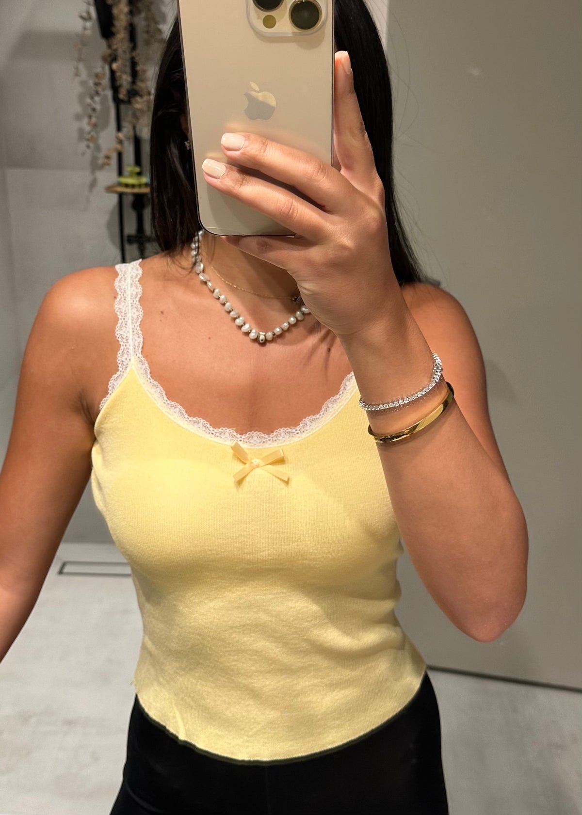 Britney Lace Tank Top