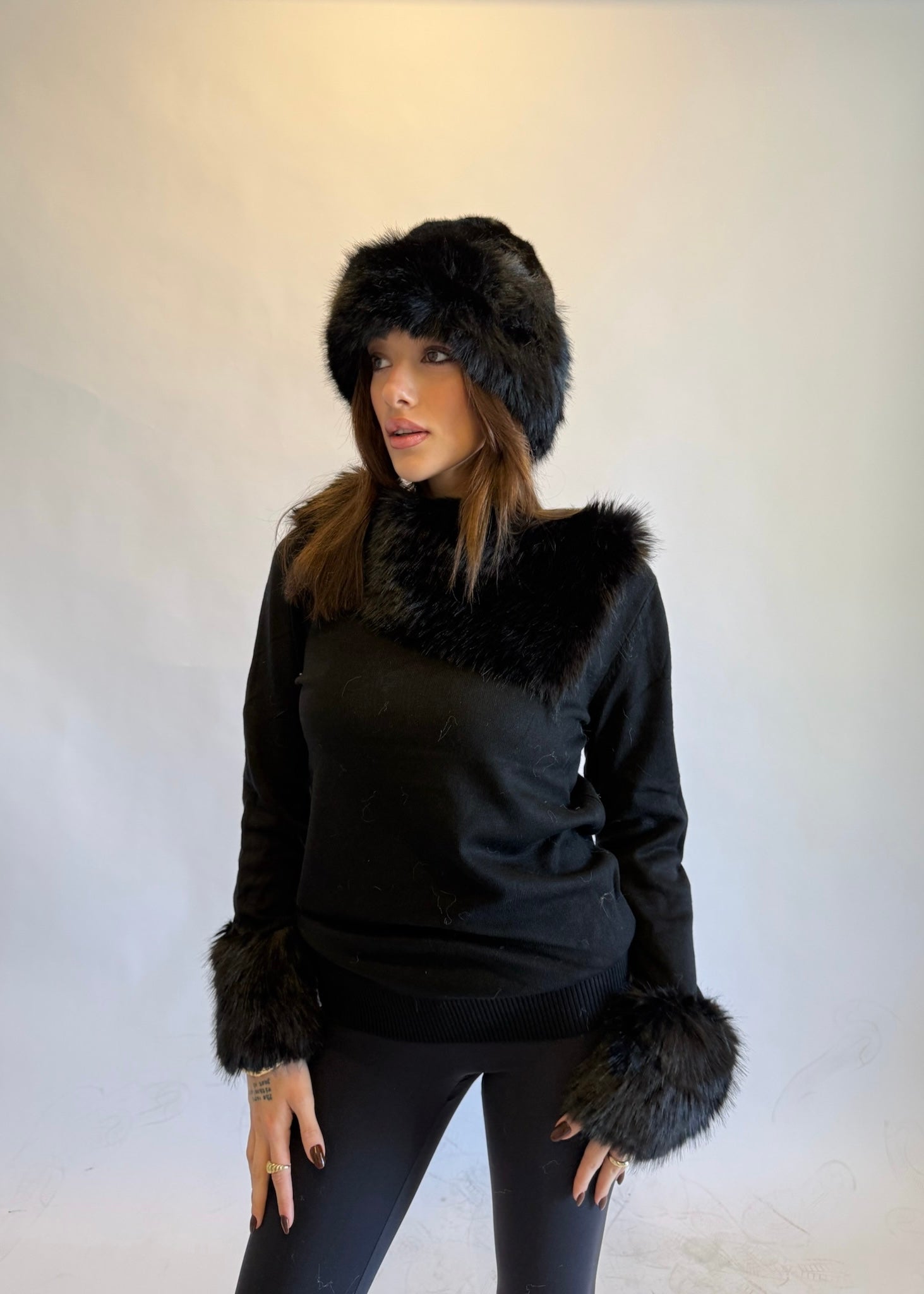 Katerina Fur Knit