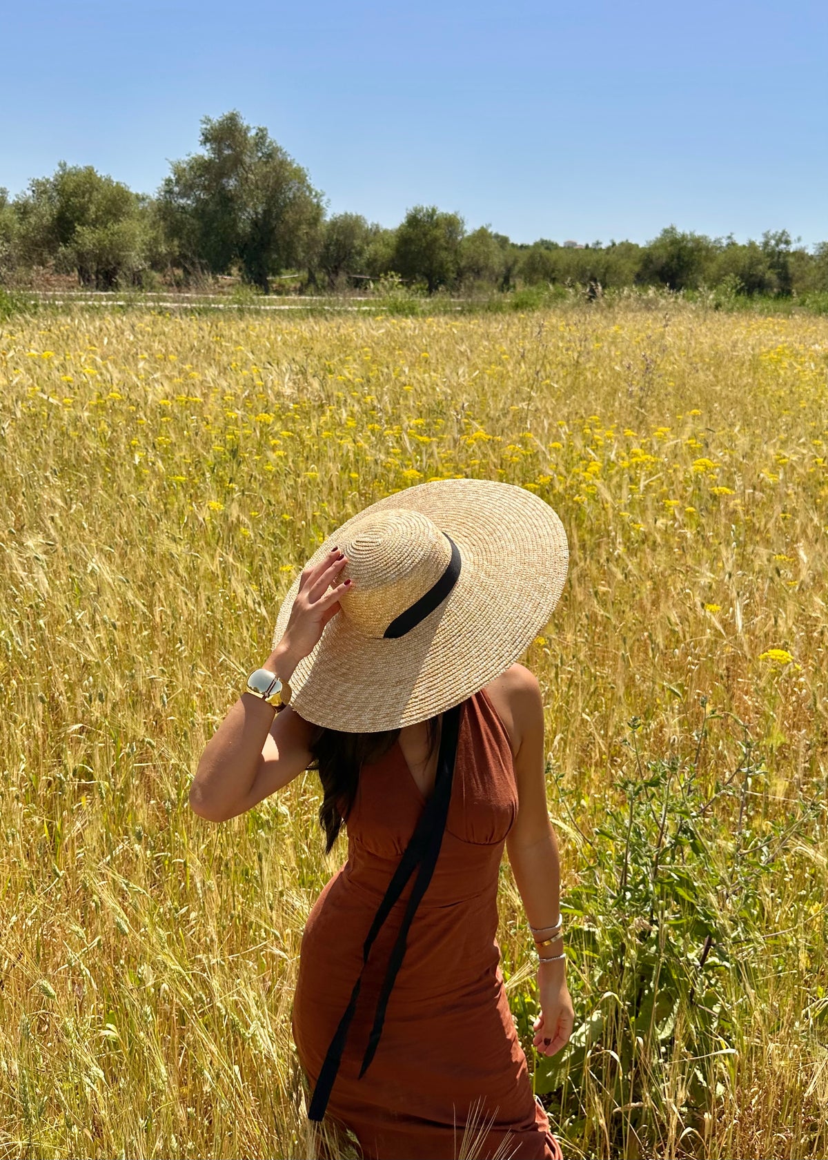 Zoe Oversized Straw Hat