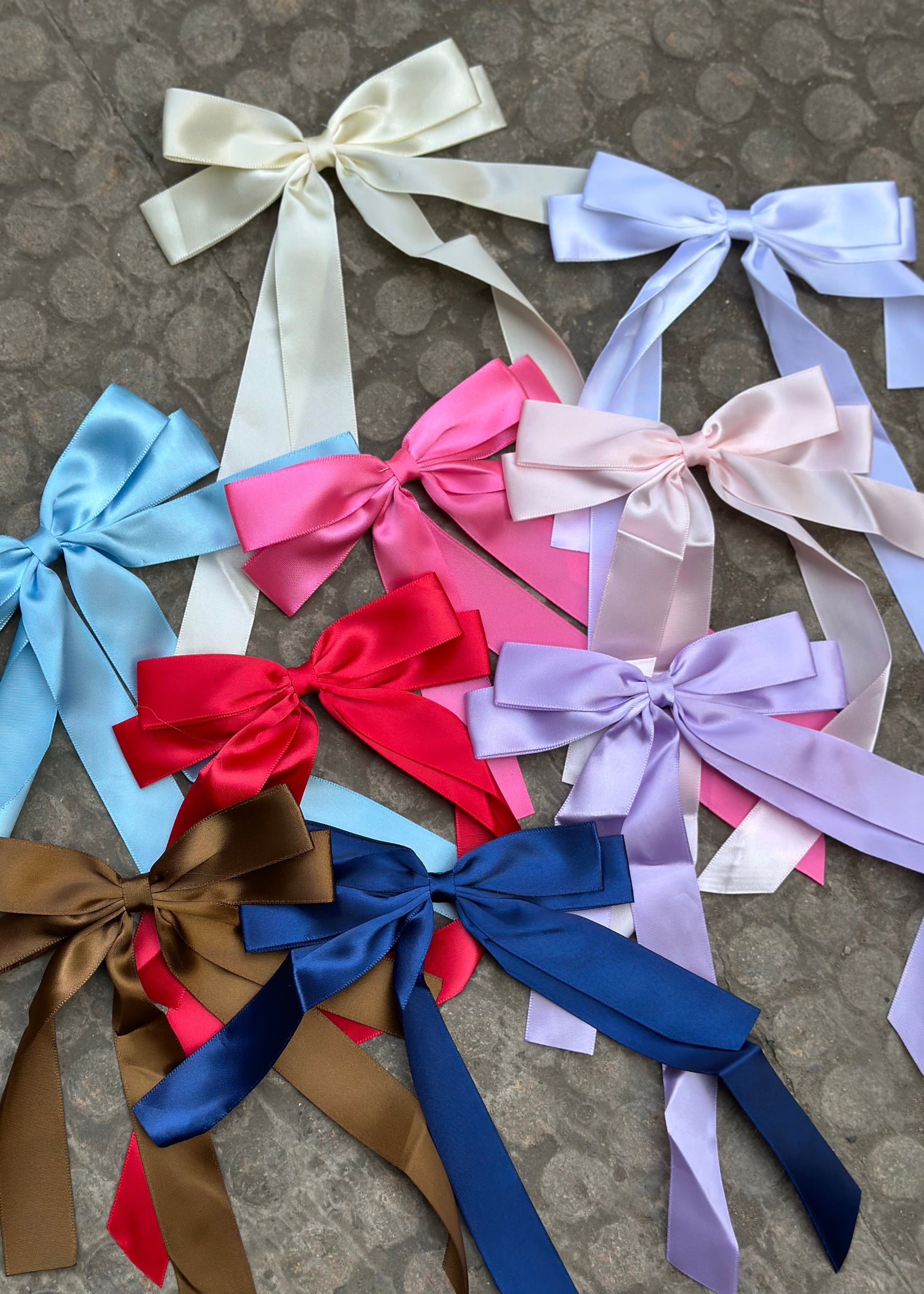 Sissi Silk Bow Hair Clip