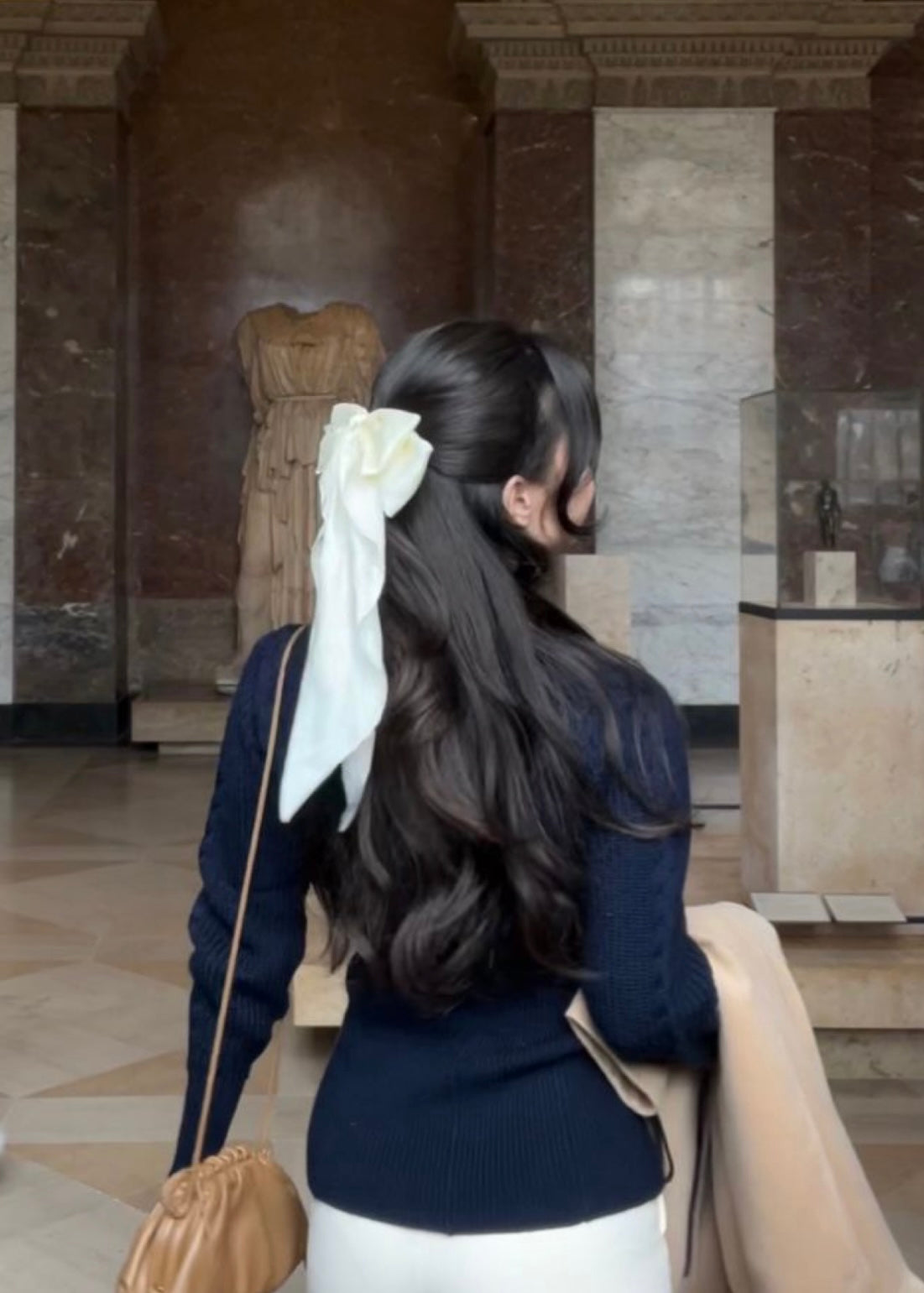 Luciana Silk Bow Hair Clip