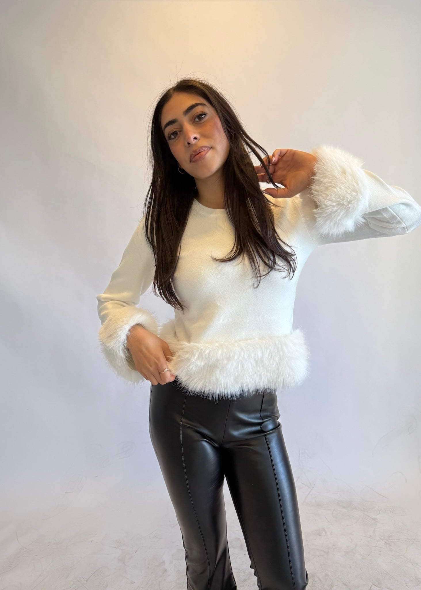 Sofia Fur Knit