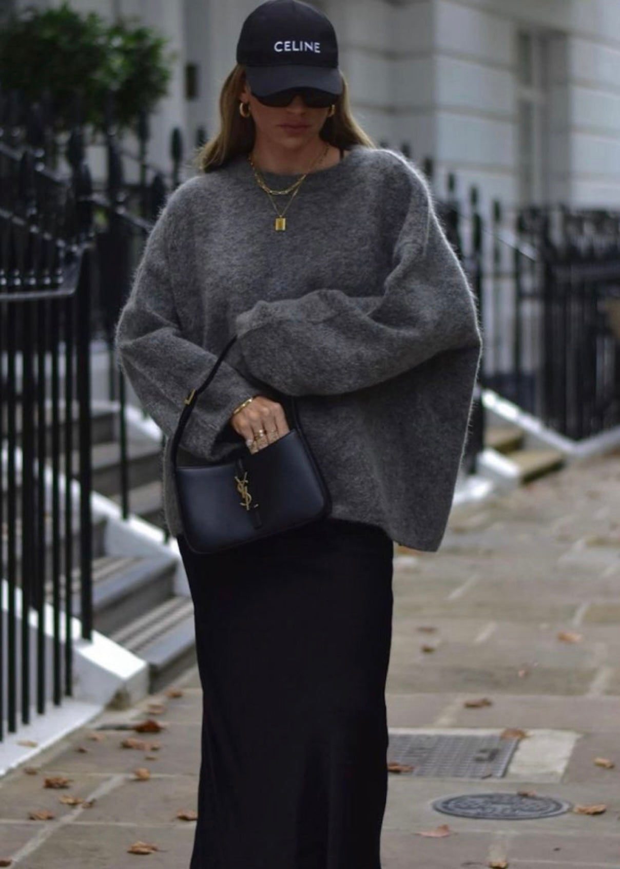 Syma Satin Maxi Skirt