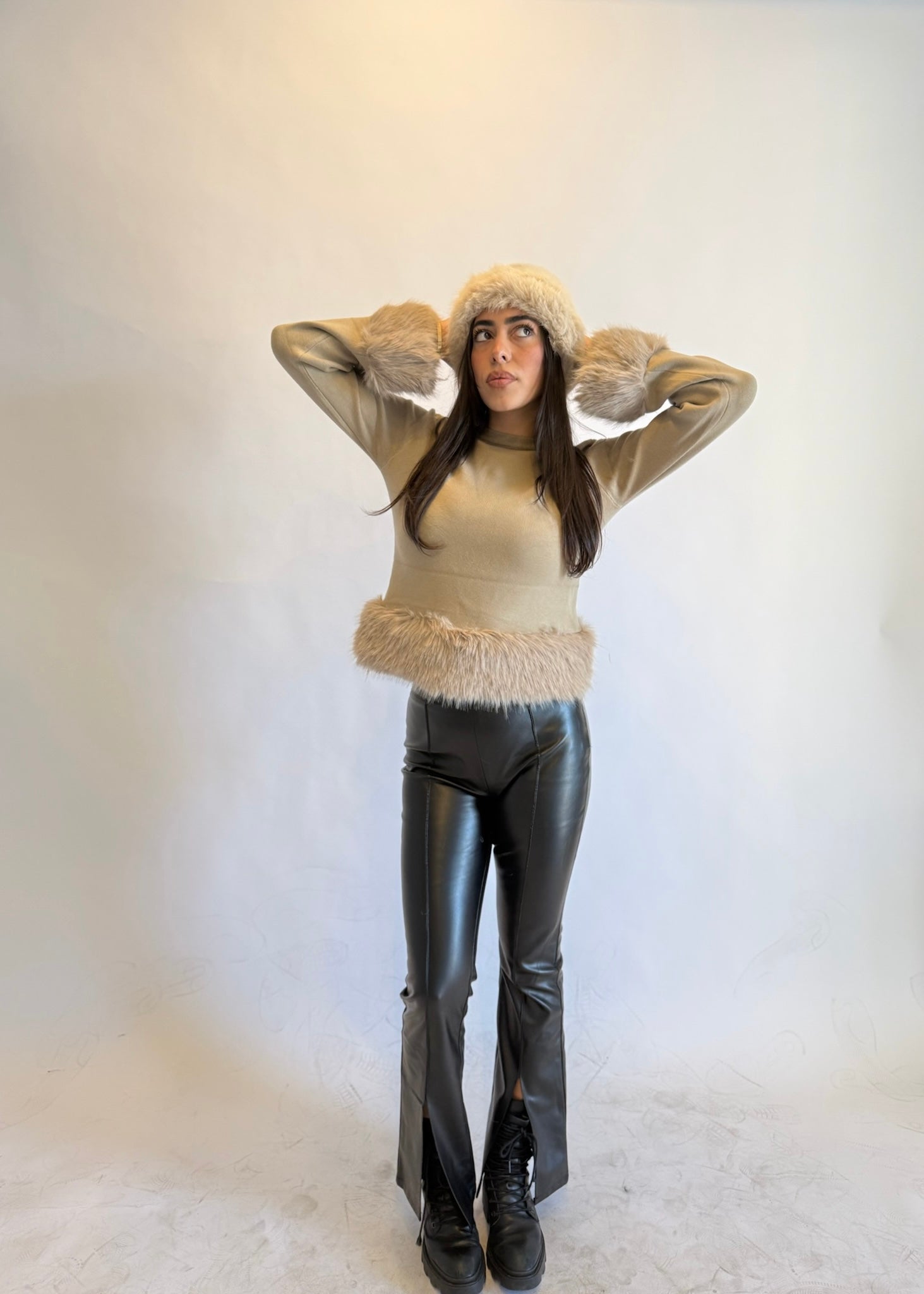 Sofia Fur Knit