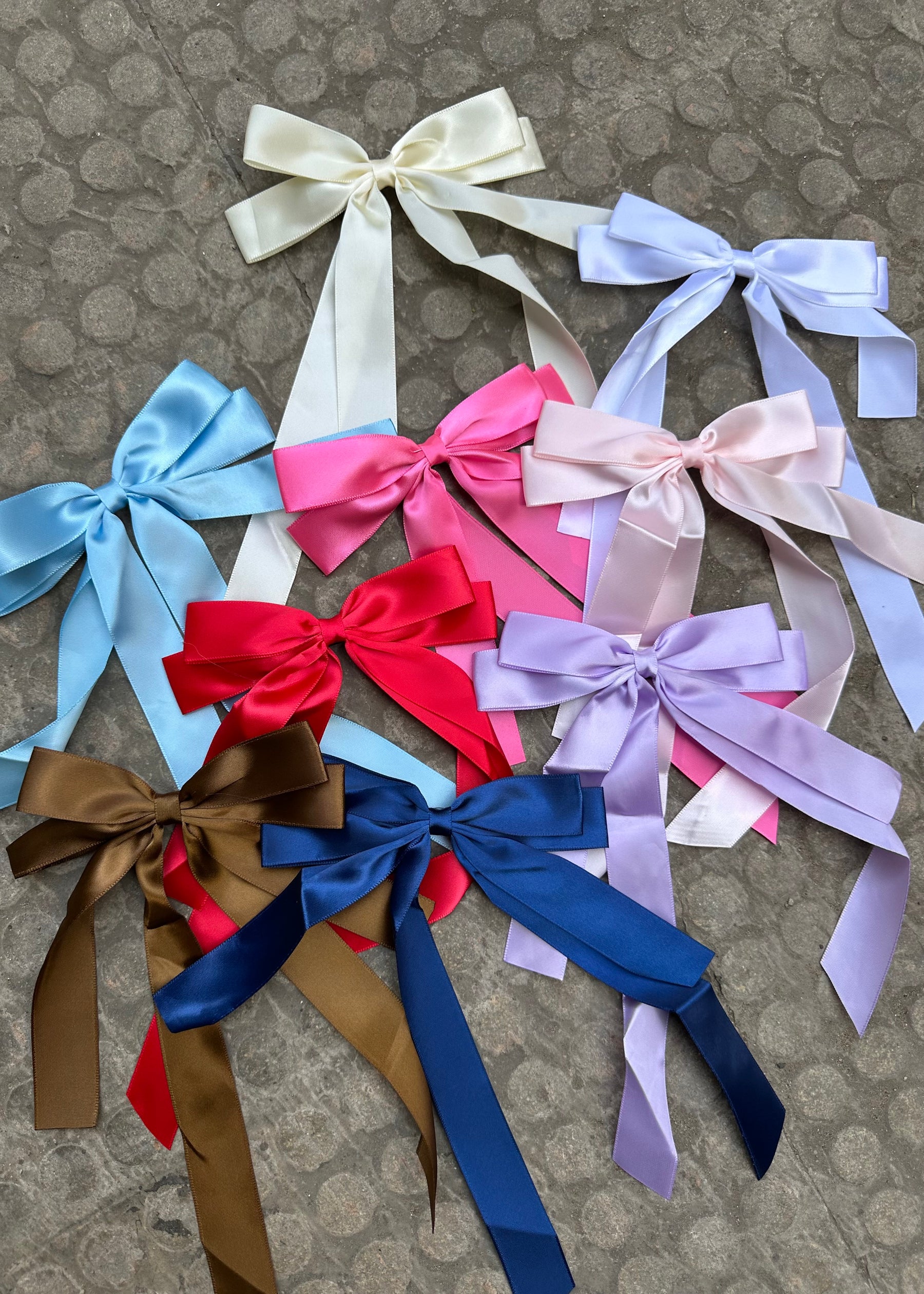 Sissi Silk Bow Hair Clip