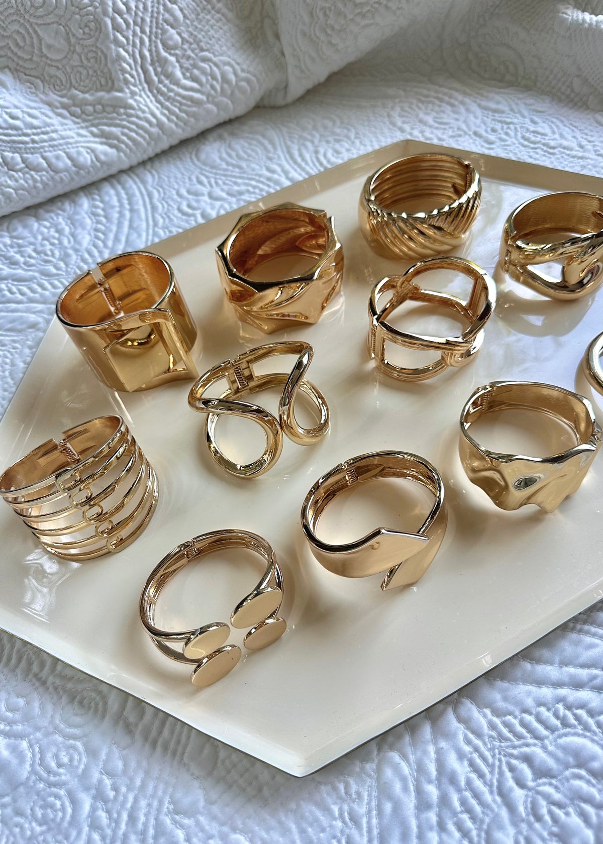 Golden Lulu Bangles