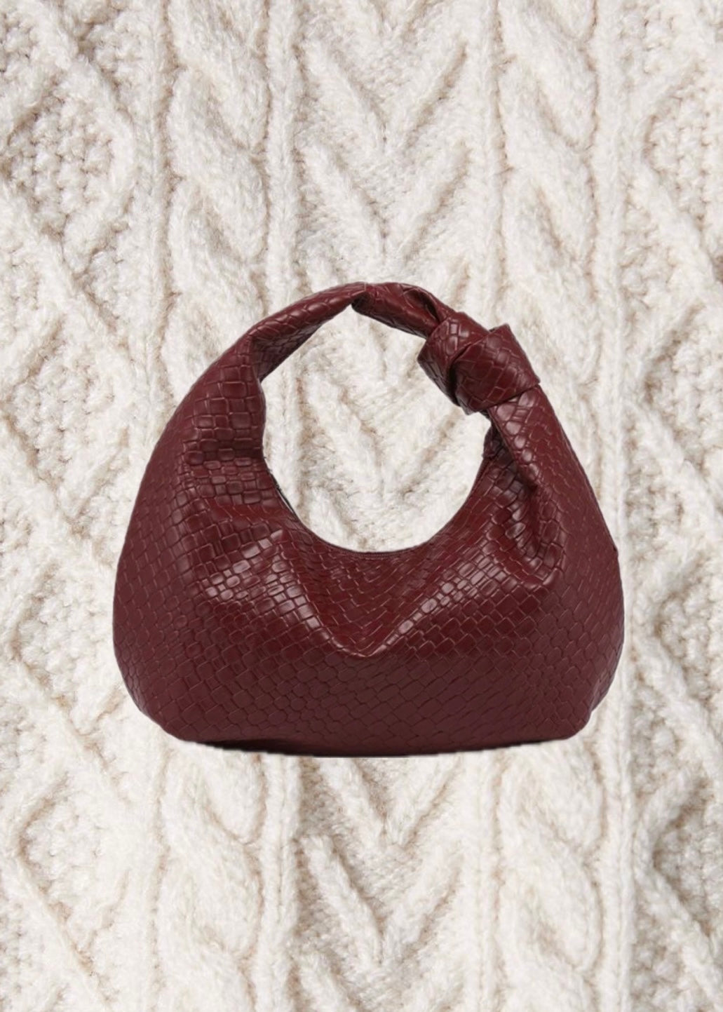 Lumi Cocoa Leather Bag