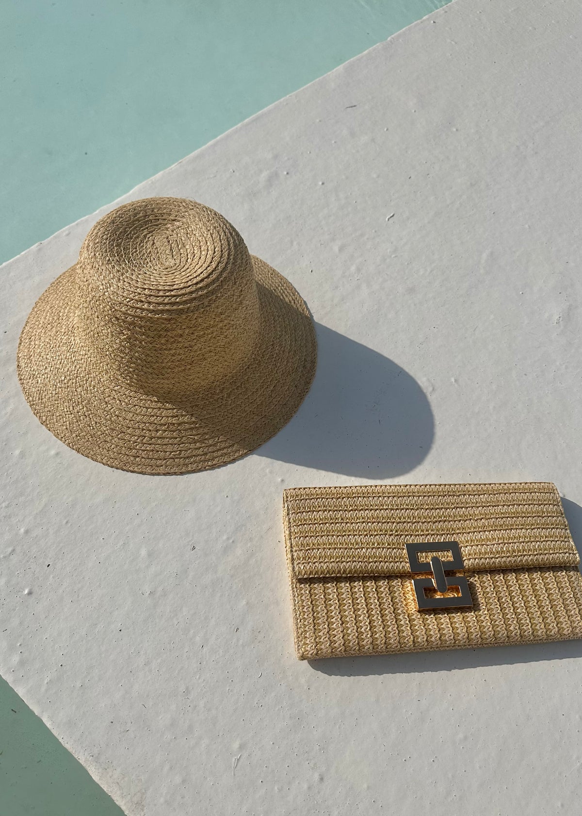 Rhea Straw Bucket Hat