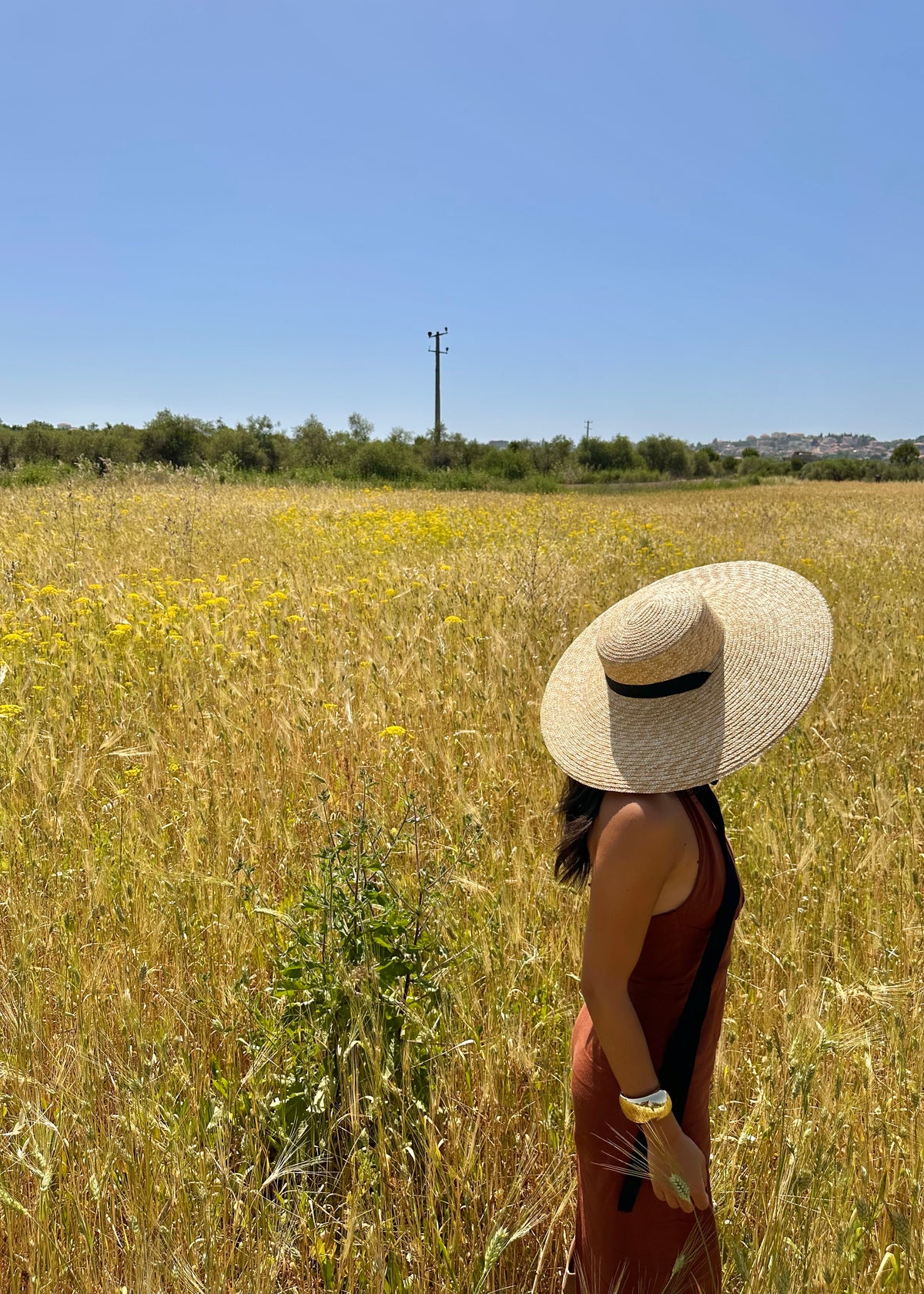 Zoe Oversized Straw Hat