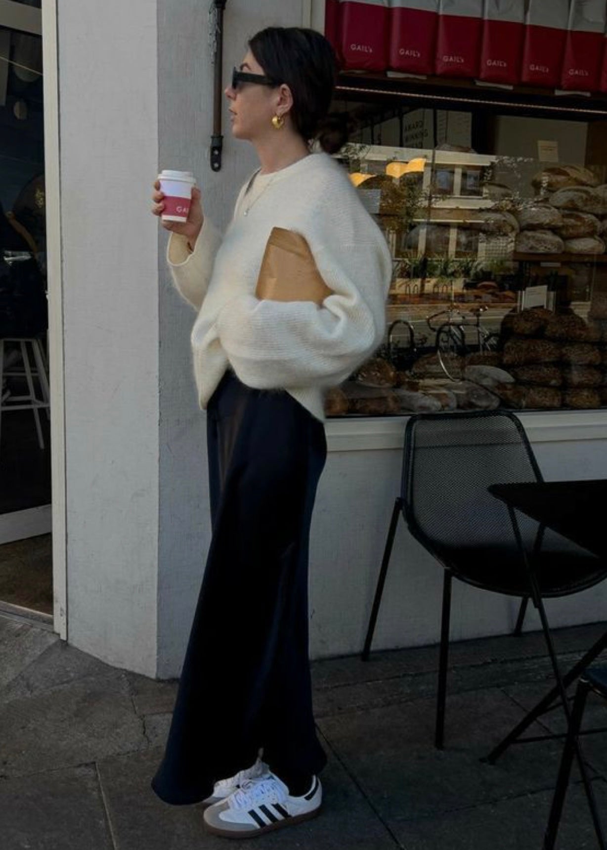 Syma Satin Maxi Skirt