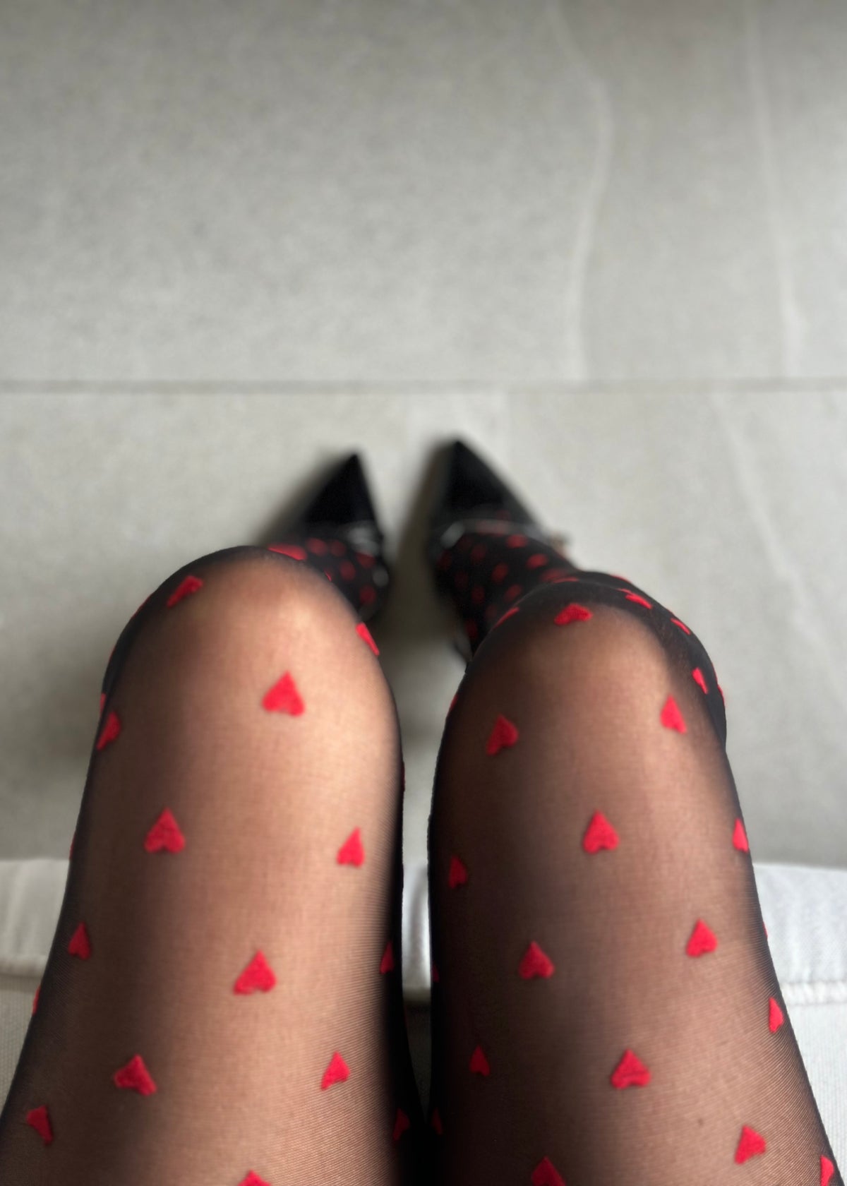Valentina Heart Tights