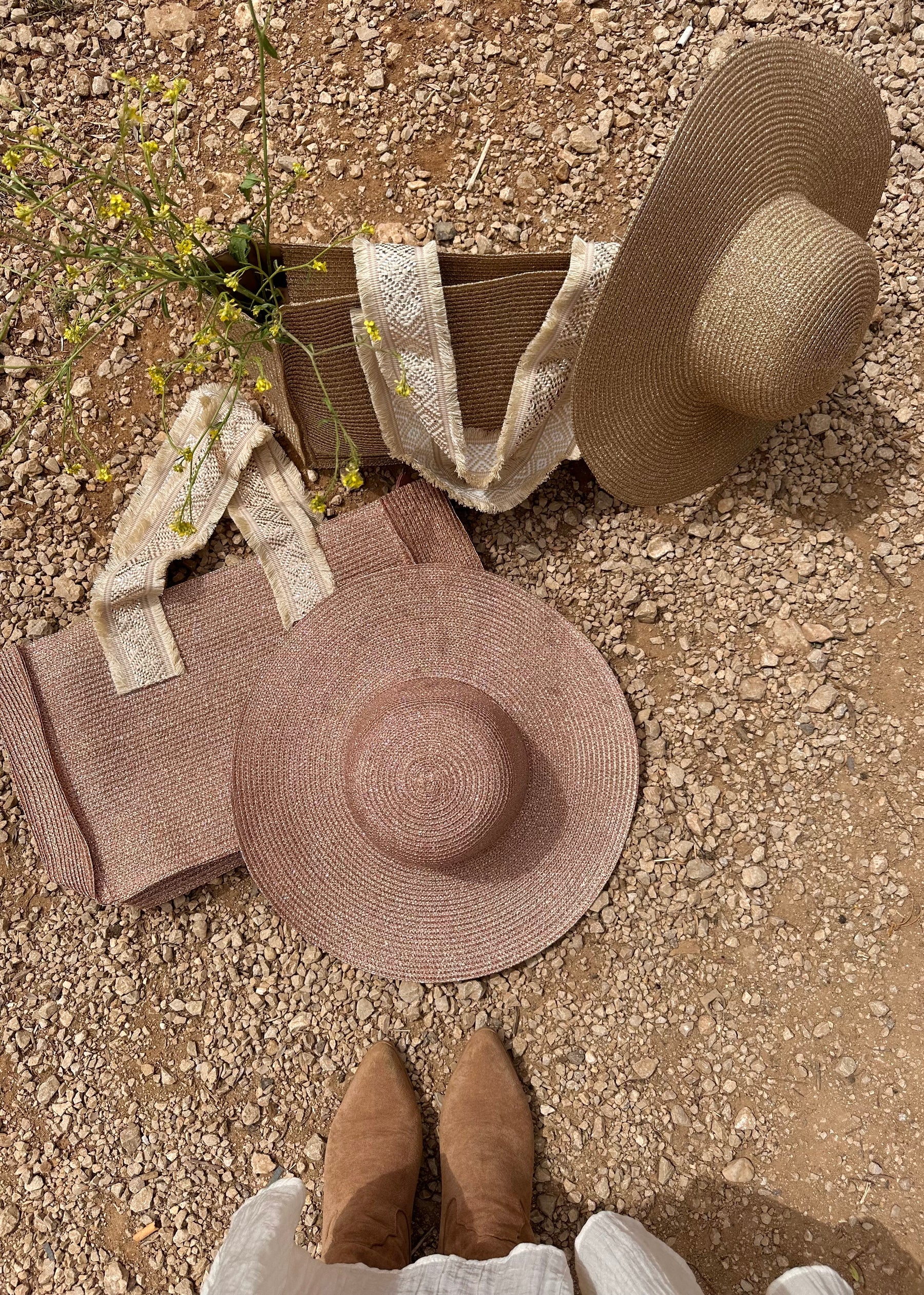 Elinda Straw Bag