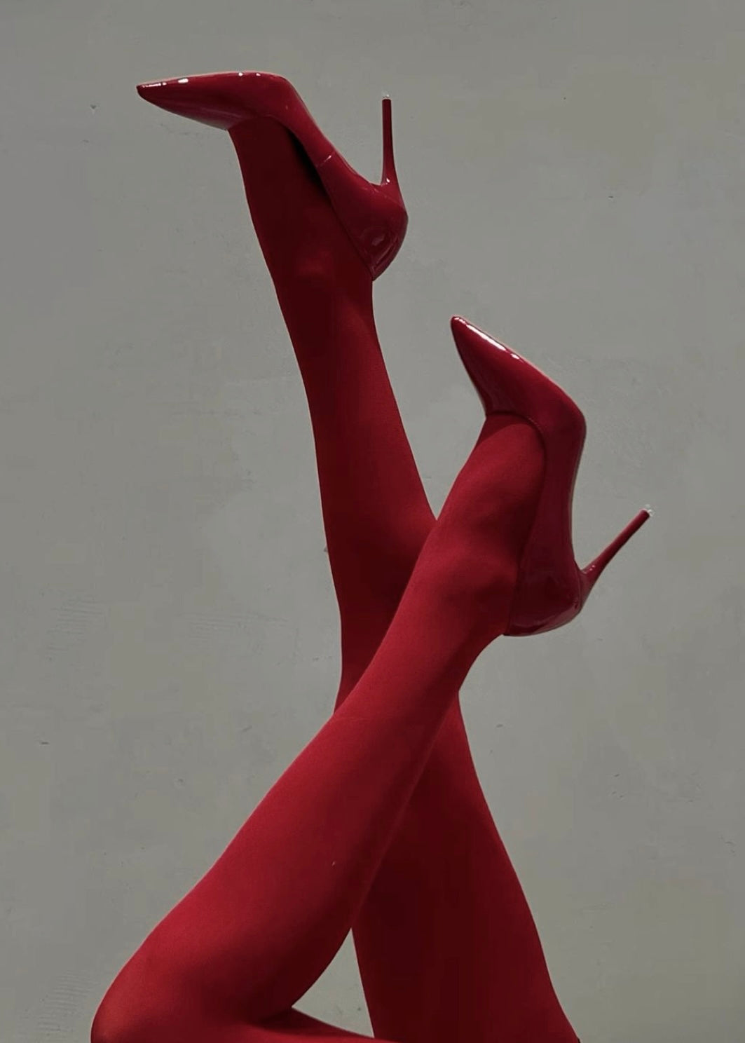 Cherry Red Tights π