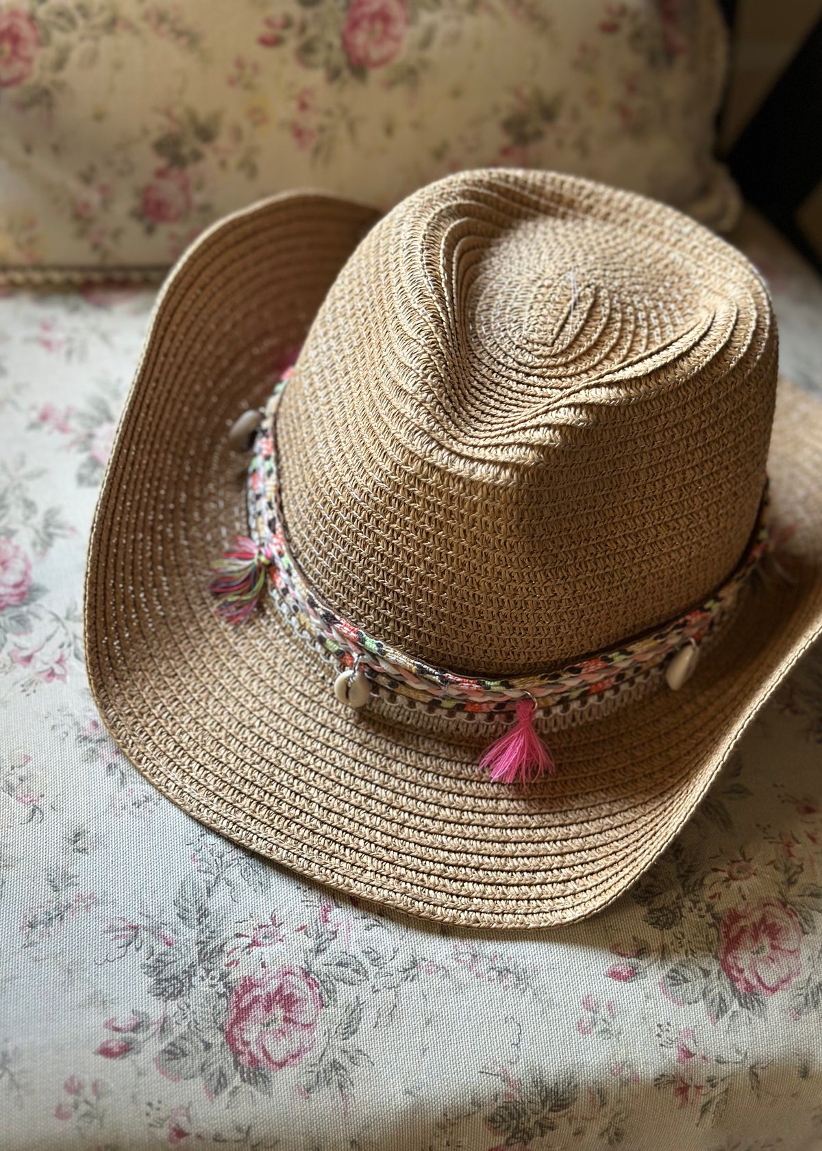 Tia Cowboy Straw Hat