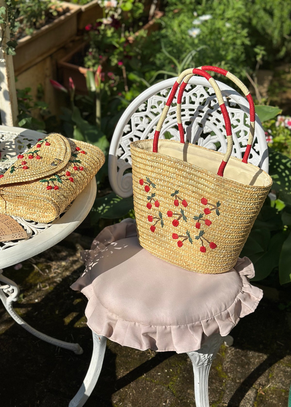 Lucette Straw Bag