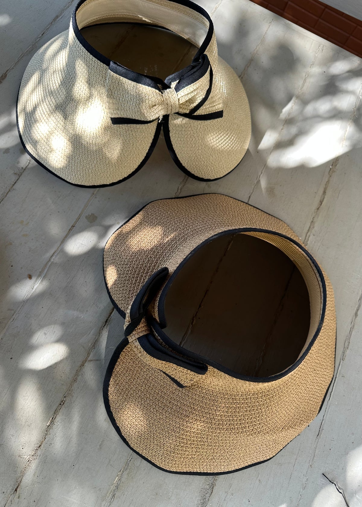 Adelina Straw Visor
