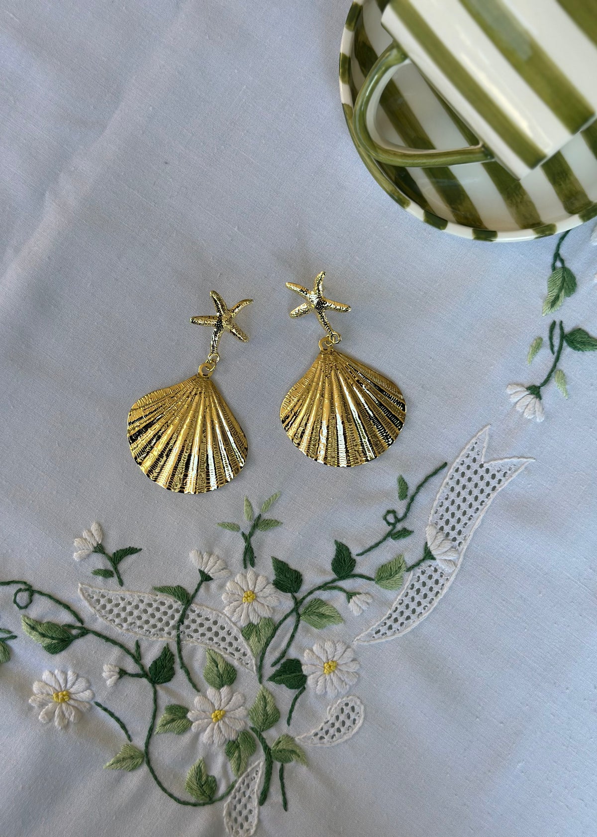 Oceana Seashell Earrings