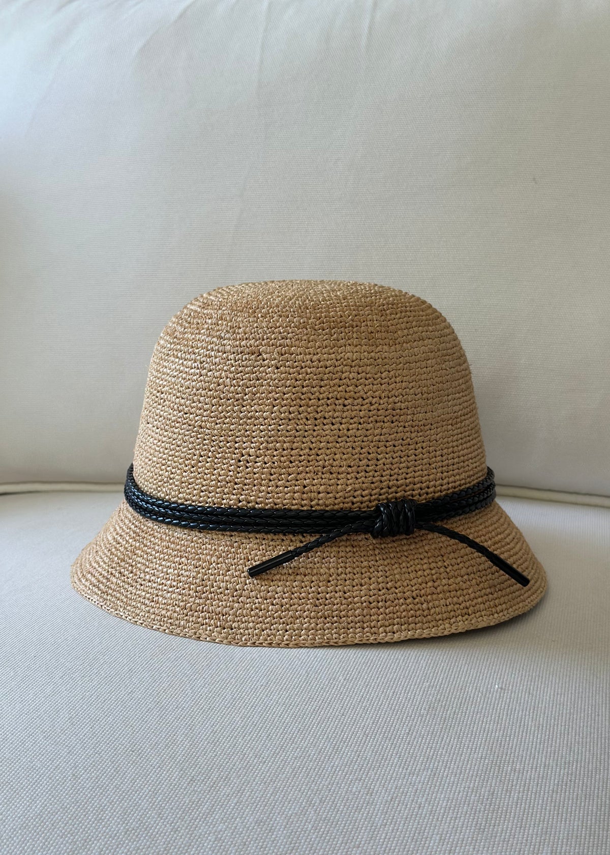Sasha Straw Bucket Hat