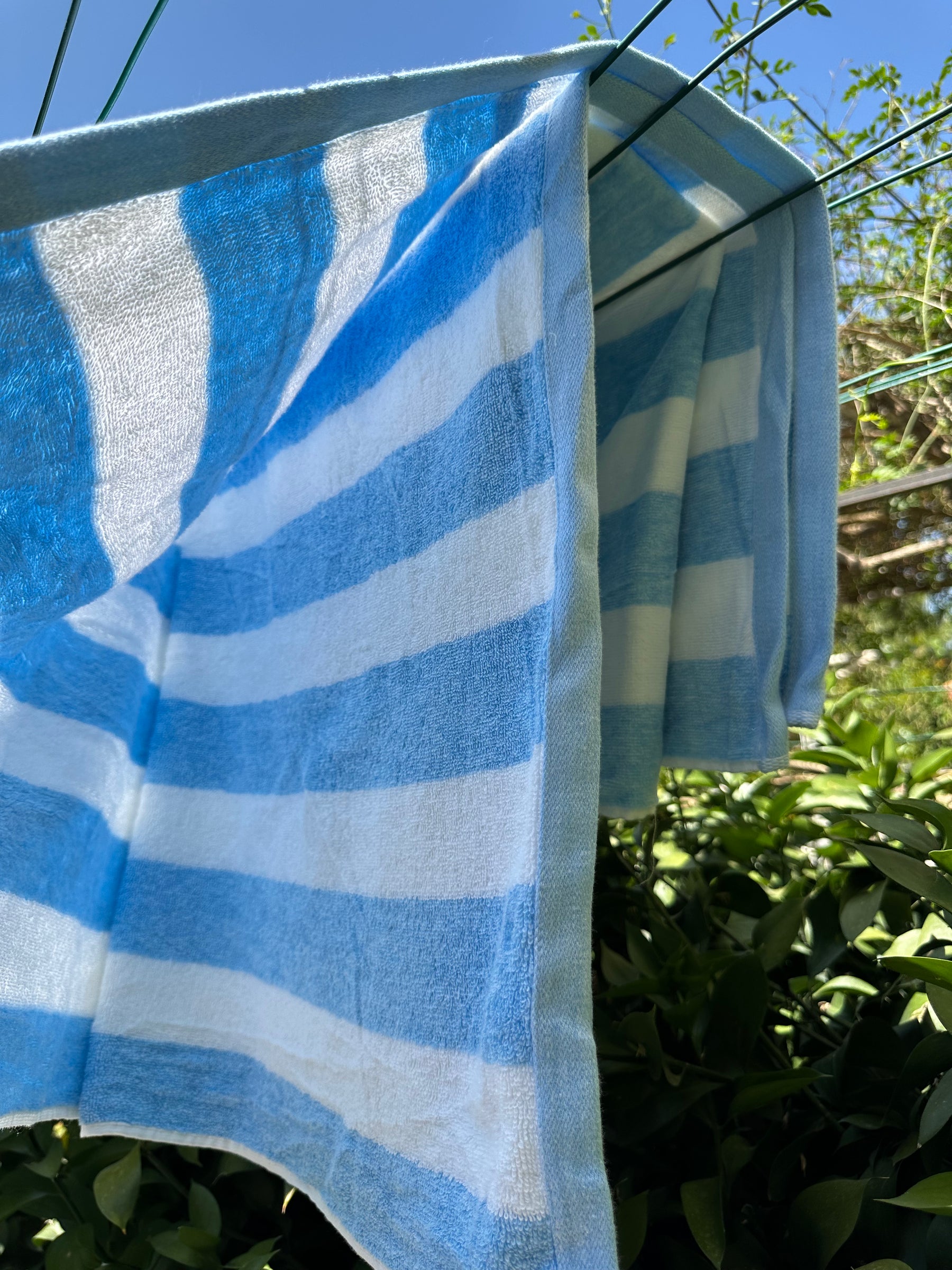 Candy Towel Baby Blue