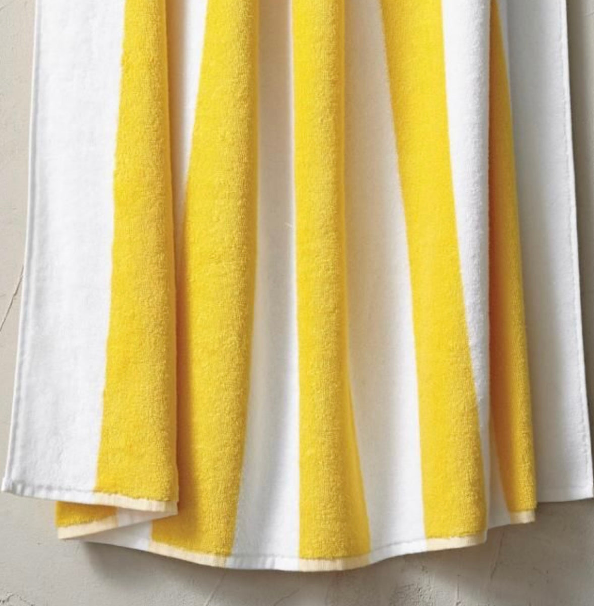 Candy Towel Jaune Citron 🍋