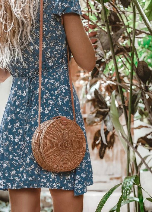 Leslie Straw Bag
