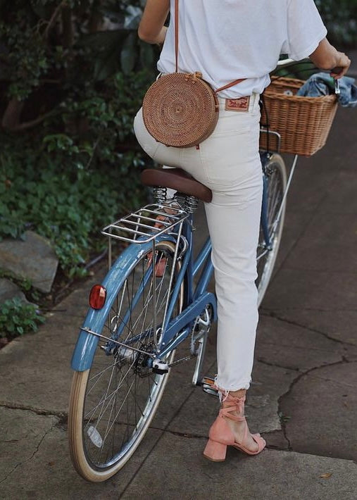Leslie Straw Bag