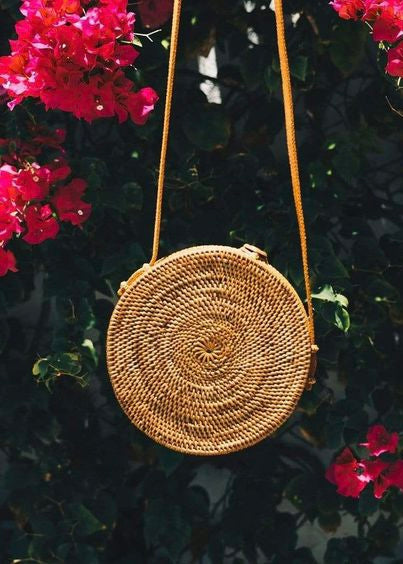 Leslie Straw Bag