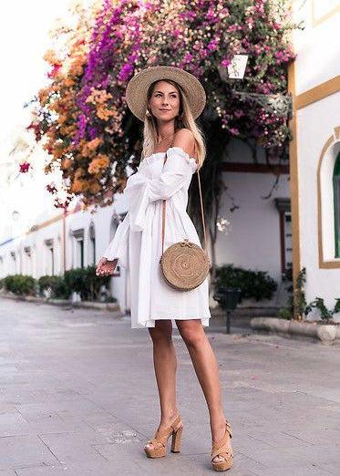 Leslie Straw Bag