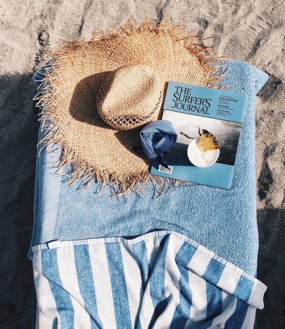 Candy Towel Baby Blue
