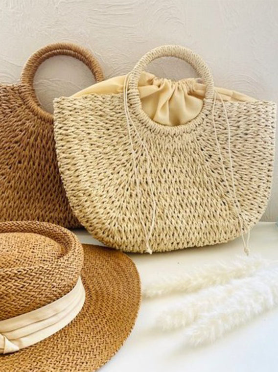 Carmela Straw Bag