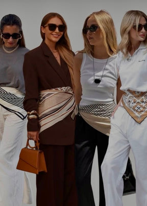 Cinammon Silk Bandana