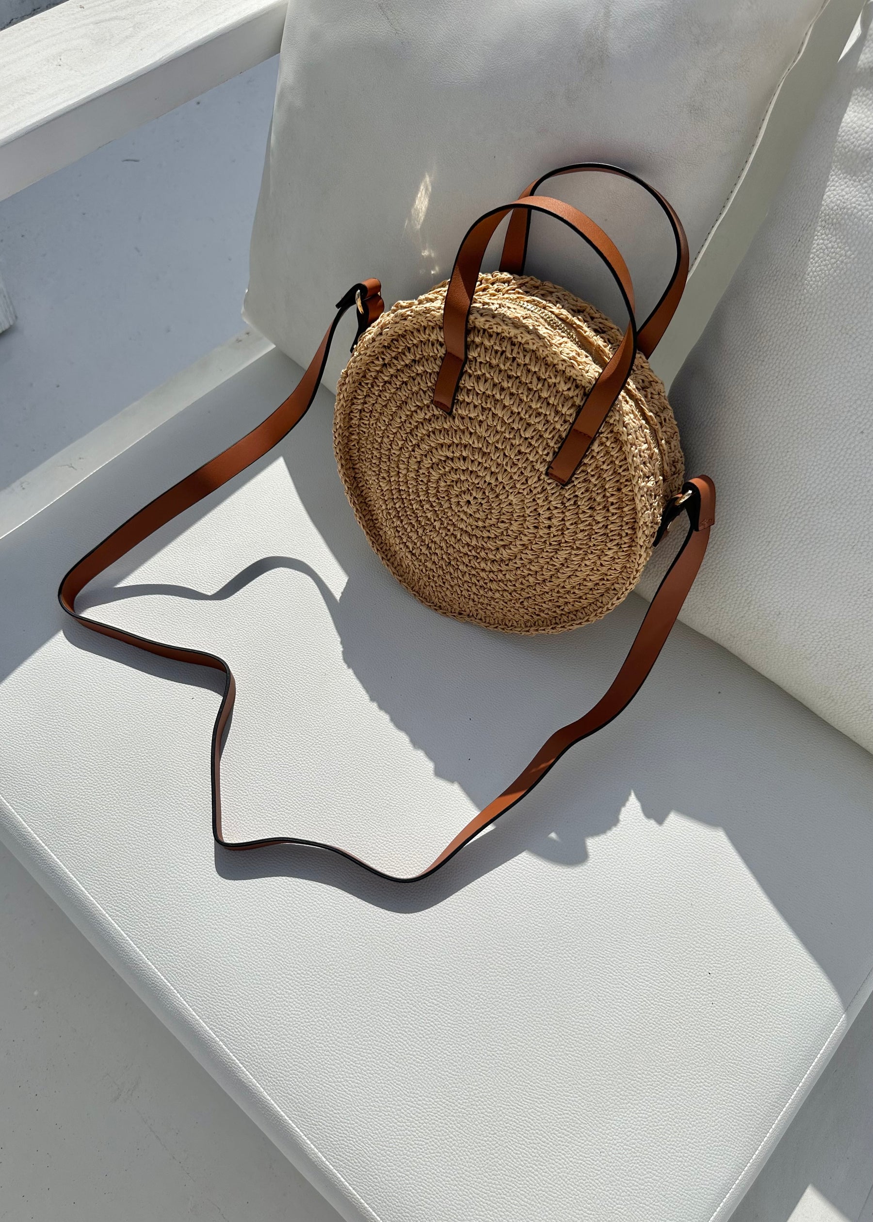 Sasha Straw Bag