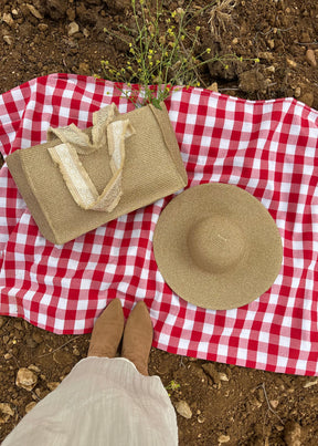 Elinda Straw Bag