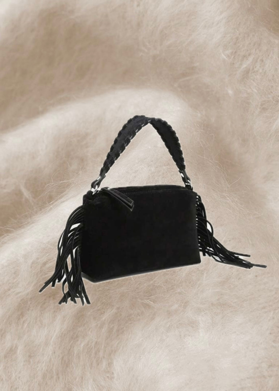 Ayla Chai Suede Bag