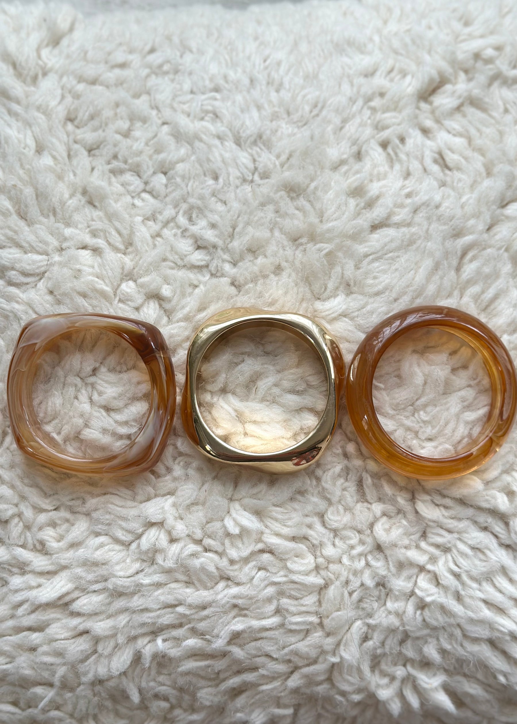 Caramel Swirl Bangles