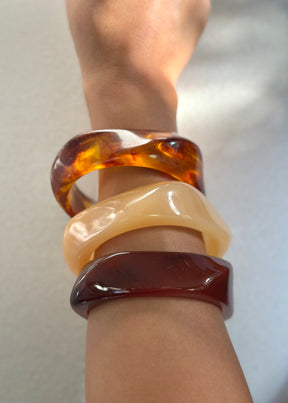 Caramel Swirl Bangles