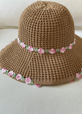 Rosie Straw Bucket Hat