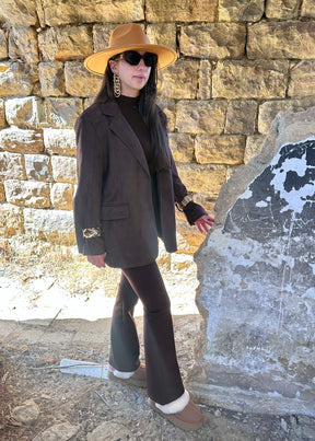 Espresso Flared Leggings