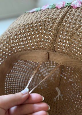 Rosie Straw Bucket Hat
