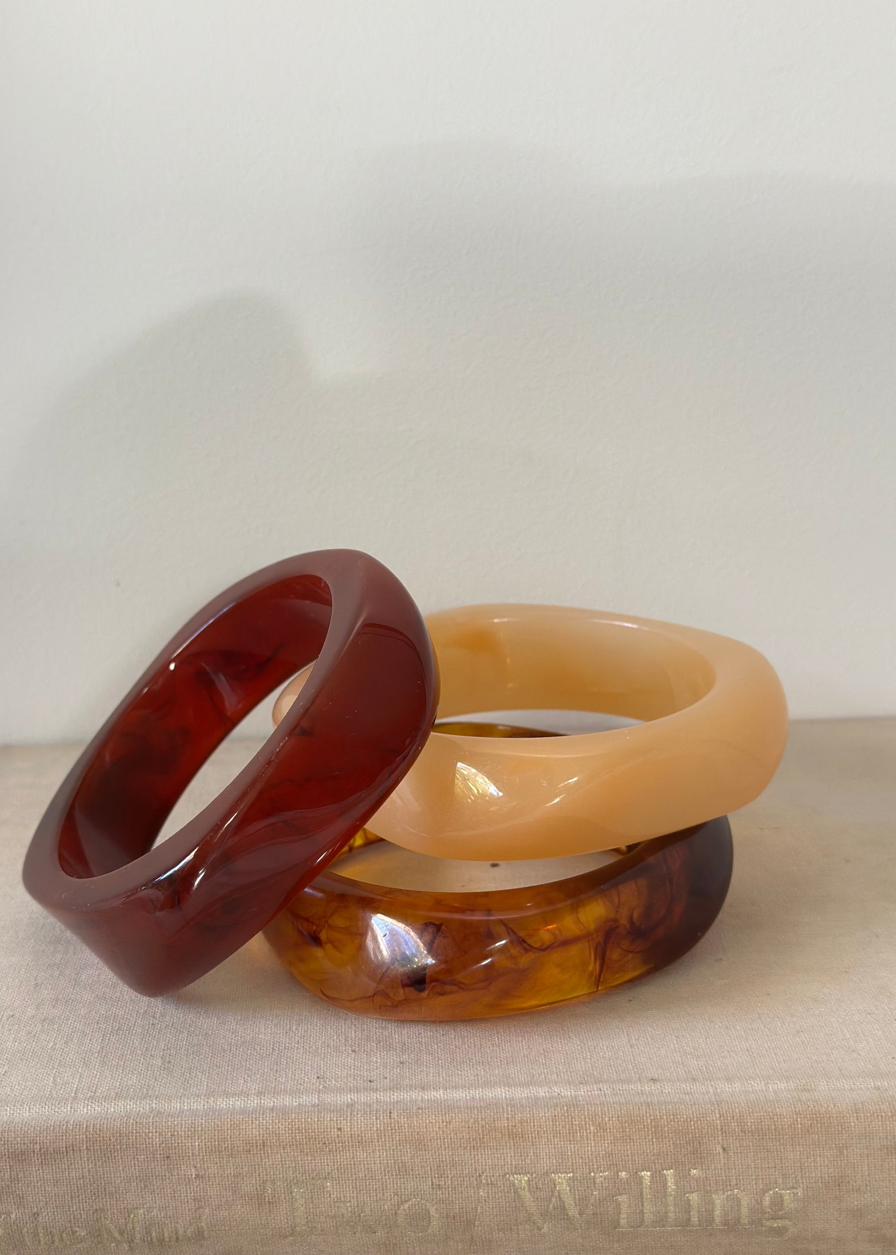 Caramel Swirl Bangles