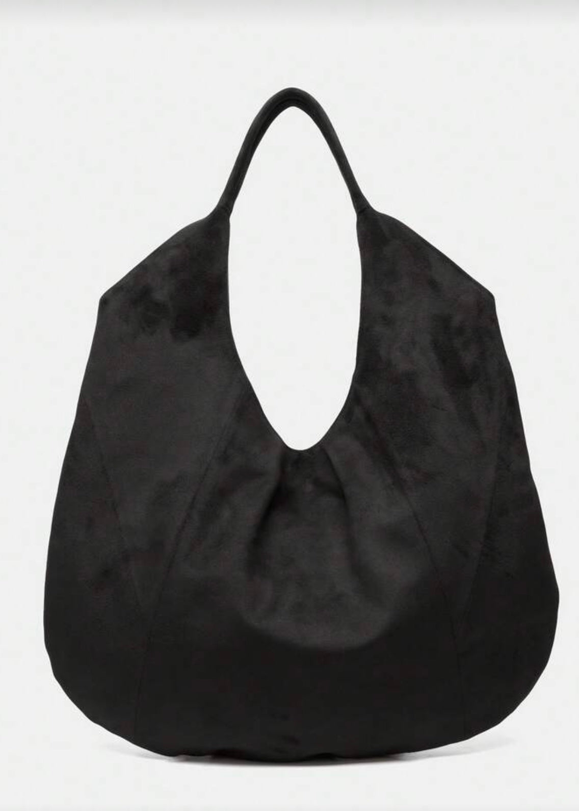 Carmella Mocha Suede Bag