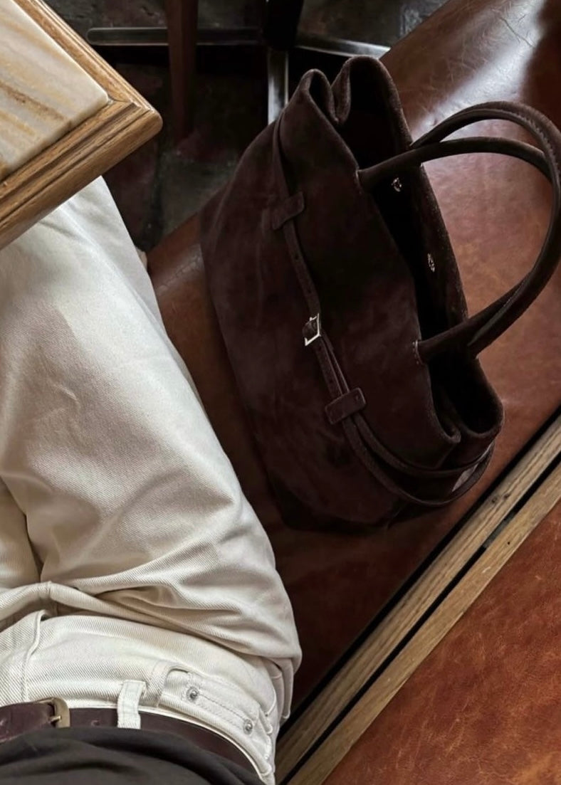 Soraya Velvet Suede Bag