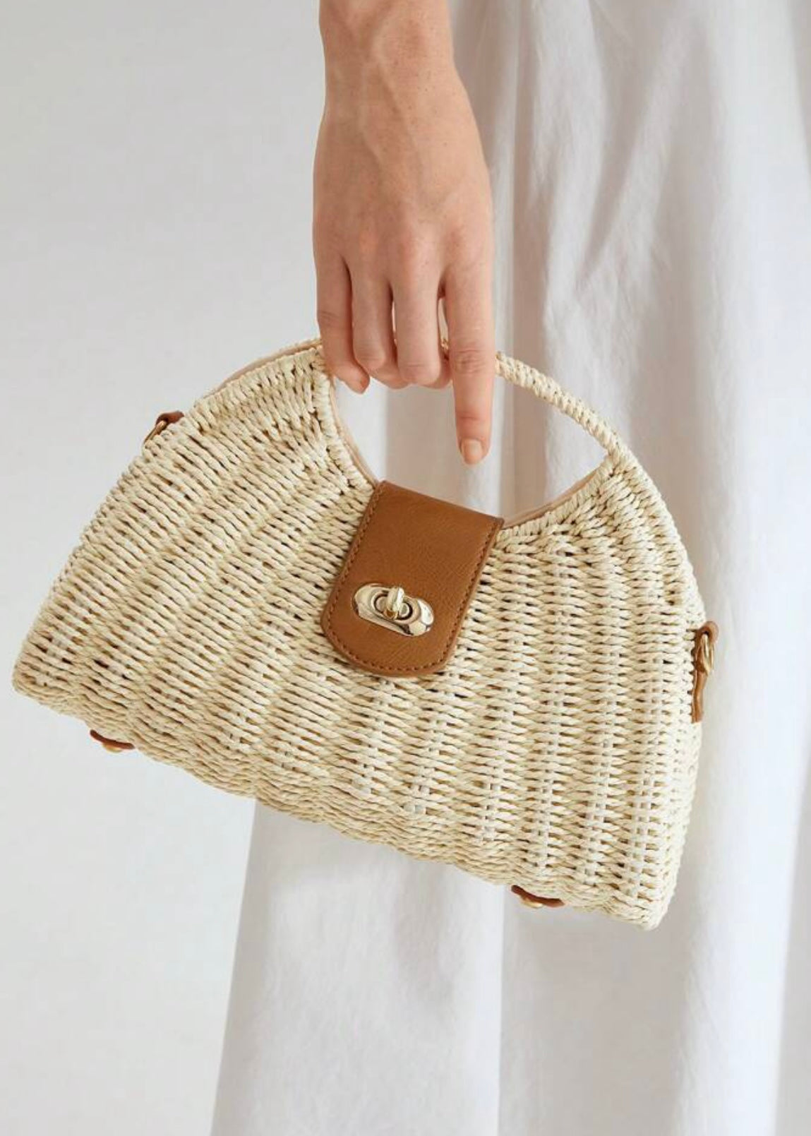 Leen Straw Bag