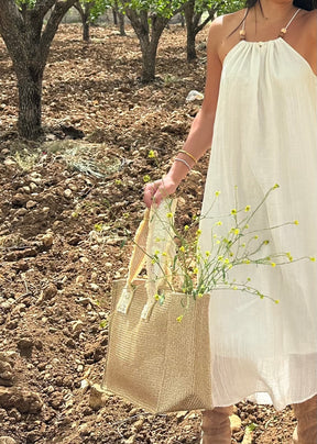Elinda Straw Bag