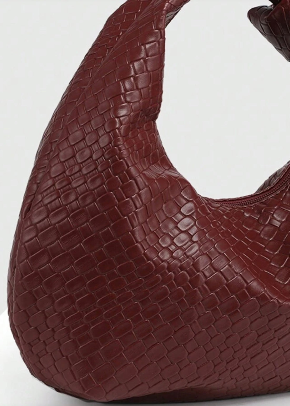 Lumi Cocoa Leather Bag