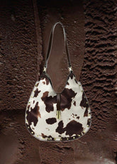 Mila Cocoa Animal Print Bag