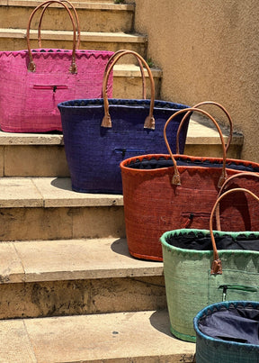 Madagascar Straw Bag