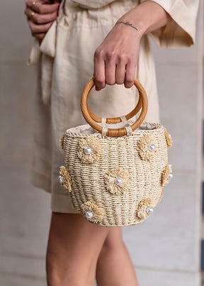 Loulou Straw Bag